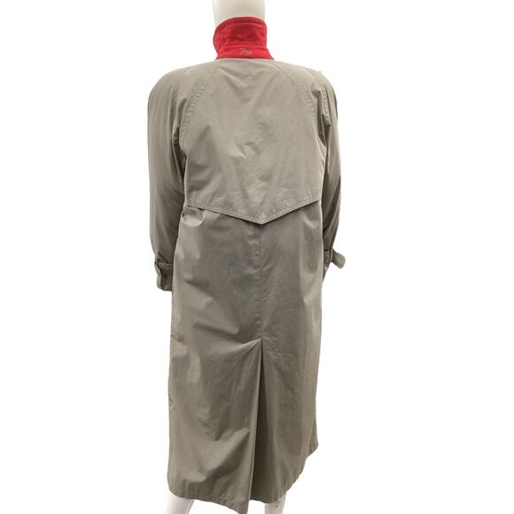 Vintage London Fog Coat Women’s Size 6 Removable Feather Filled Lining Hoodless - Picture 5 of 8